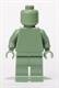 Sand Green Lego Monochrome minifigure